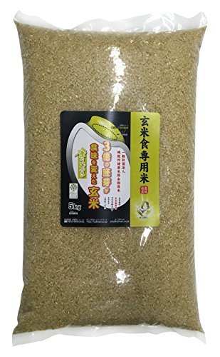 玄米食用 PREMIUM 玄米 金のいぶき 5kg_画像1