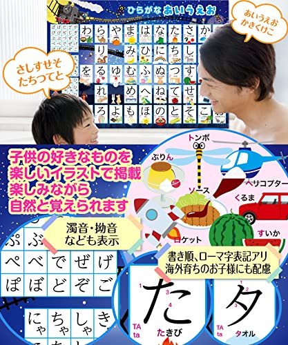  обычный ... katakana ванна постер 2 шт. комплект сделано в Японии Ginga Tetsudou дизайн . экспертиза интеллектуальное развитие учеба ..... таблица B3 размер водонепроницаемый ванна. школа 