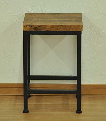 エイ・アイ・エス (AIS) サイドテーブル ブラウン 30×30×45.5cm ブロンクス ABX-700_画像6