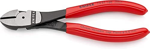 クニペックス KNIPEX 7401-160 強力型斜ニッパー(硬線用) (SB)_画像1