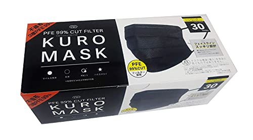 KURO маска (30 листов входит ×10 шт ) PFE 3 слой нетканый материал маска лицо линия аккуратный широкий проект (10))
