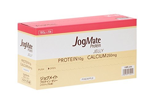  large . made medicine Jog Mate protein jelly 180g×6 sack 