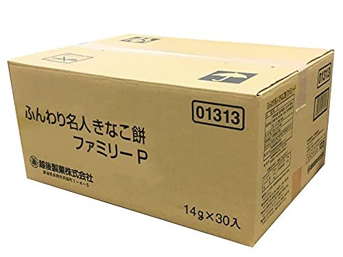 越後製菓 ふんわり名人きなこ餅ファミリーパック 14g×30袋_画像2