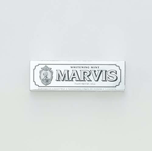 MARVIS(ma- screw ) white * mint tooth paste refreshing mint taste oral care Italy made 75ml