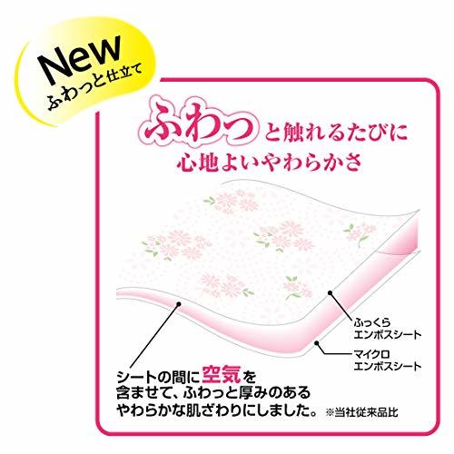 エリエール トイレットペーパー フラワープリント 25m×72ロール(12ロール×6パック) ダブル パルプ100% 優雅な花の香り 【ケース販_画像3