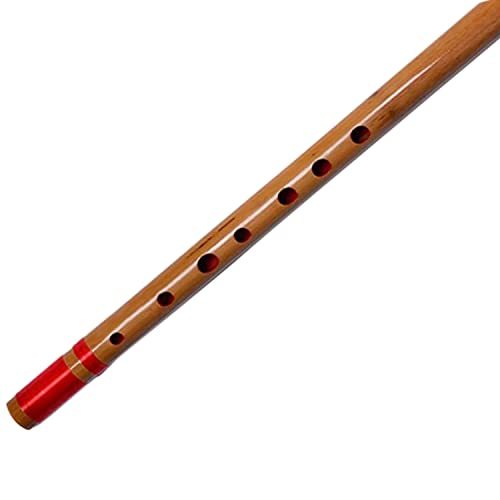 山本竹細工屋 竹製篠笛 7穴 八本調子 伝統的な楽器 竹笛横笛(赤紐巻き)_画像4