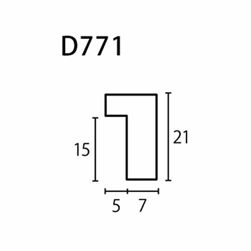 ラーソン・ジュール A4サイズ用マット付き額縁 D771(フレームサイズ:太子・フレーム外寸:393x302mm)白_画像6