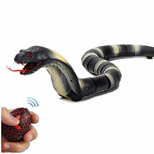  новый многофункциональный робот змея электрический змея игрушка робот игрушка радиоконтроллер робот симуляция животное модель ребенок. игрушка ( чёрный )