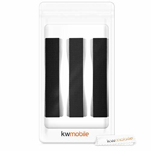 kwmobile 3x フィンガーホルダー 対応: ipad Samsung Huawei など - 片手 ゴムバンド Tablet PC -_画像6