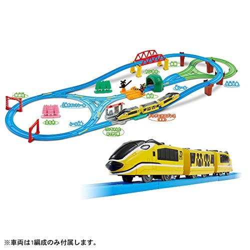  Takara Tommy [ Plarail asobi.! детали .! большой объем! Plarail лучший selection комплект ] электропоезд ряд машина игрушка 3 лет и больше .