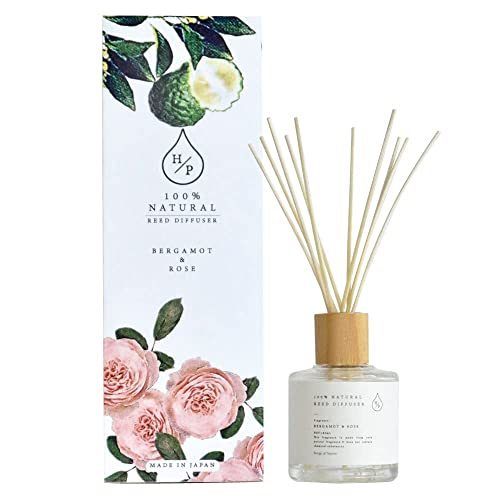 HP Lead diffuser 100% natural flavoring room fragrance ( bergamot & rose )