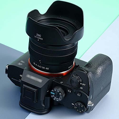 JJC 可逆式 レンズフード + アタブターリンク ソニー ZV-E1 と Sony FE 28-60mm F4-5.6 (SEL2860) レ_画像9