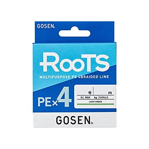  Gosen roots PE*4 светло-зеленый 150m 1.5 номер 