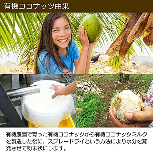  дождь forest трава иметь машина кокос молоко пудра 400g 1 пакет JAS органический Philippines производство кокос молоко мука 