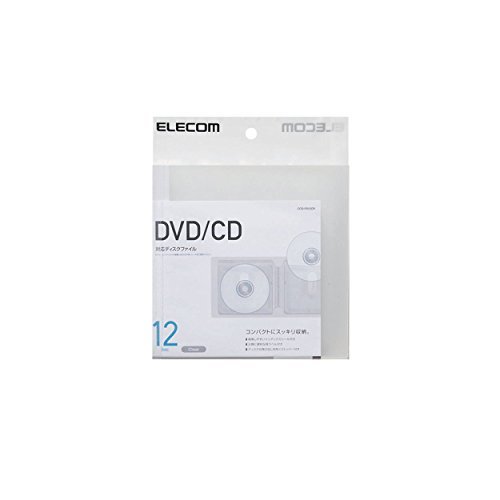  Elecom file case DVD CD correspondence file case 12 pcs storage clear CCD-FS12CR