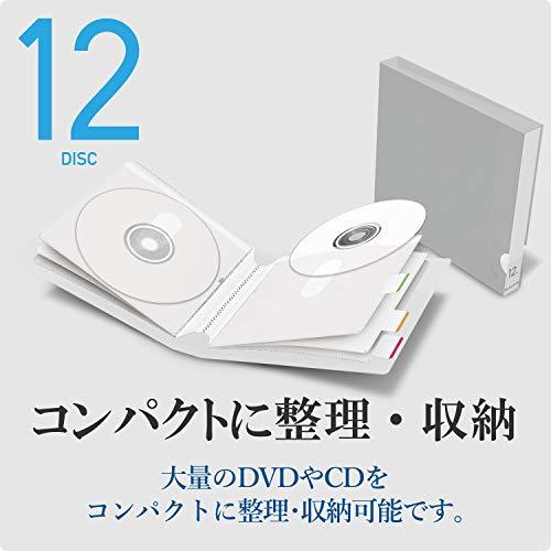  Elecom file case DVD CD correspondence file case 12 pcs storage clear CCD-FS12CR