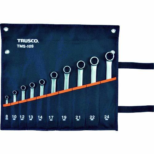 TRUSCO(トラスコ) コンビネーションスパナ(スタンダード) セット (10本組) TMS-10S_画像1