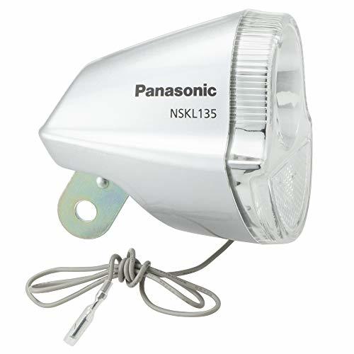 パナソニック(Panasonic) LEDハブダイナモ専用ライト [NSKL135-S] 足も灯 グレー NSKL135-S自転車_画像1