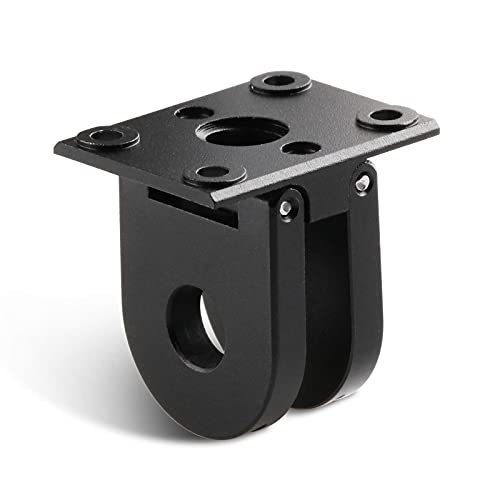 HSU GoPro Hero11/10/9/8/Maxlip race men to finger for exchange base mount 1/4 screw holes attaching conversion adaptor aluminium 