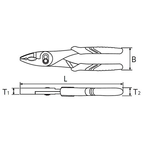 京都機械工具(KTC) コンビネーションプライヤー PJ-150-Sの画像2