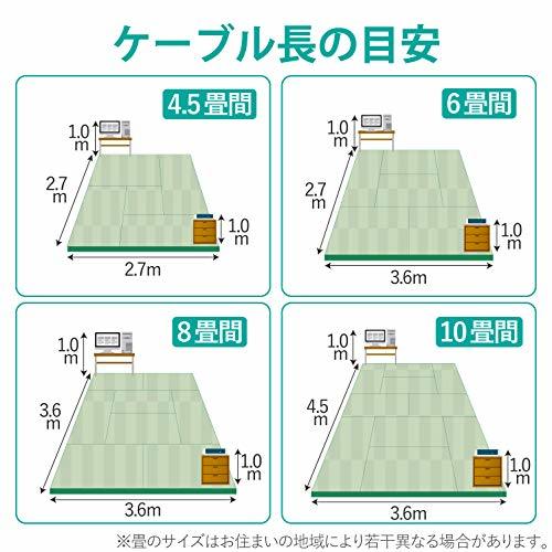 エレコム LANケーブル CAT6A 15m ツメが折れない 爪折れ防止コネクタ cat6a対応 スタンダード ブルー LD-GPAT/BU15_画像6