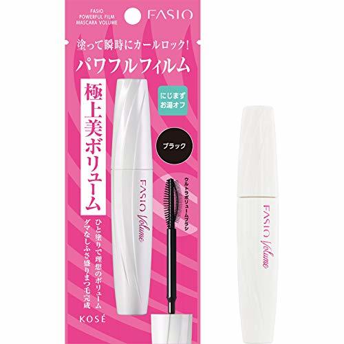 FASIO( Fasio ) powerful film mascara ( volume ) BK001 black 7g fragrance free 1 piece 