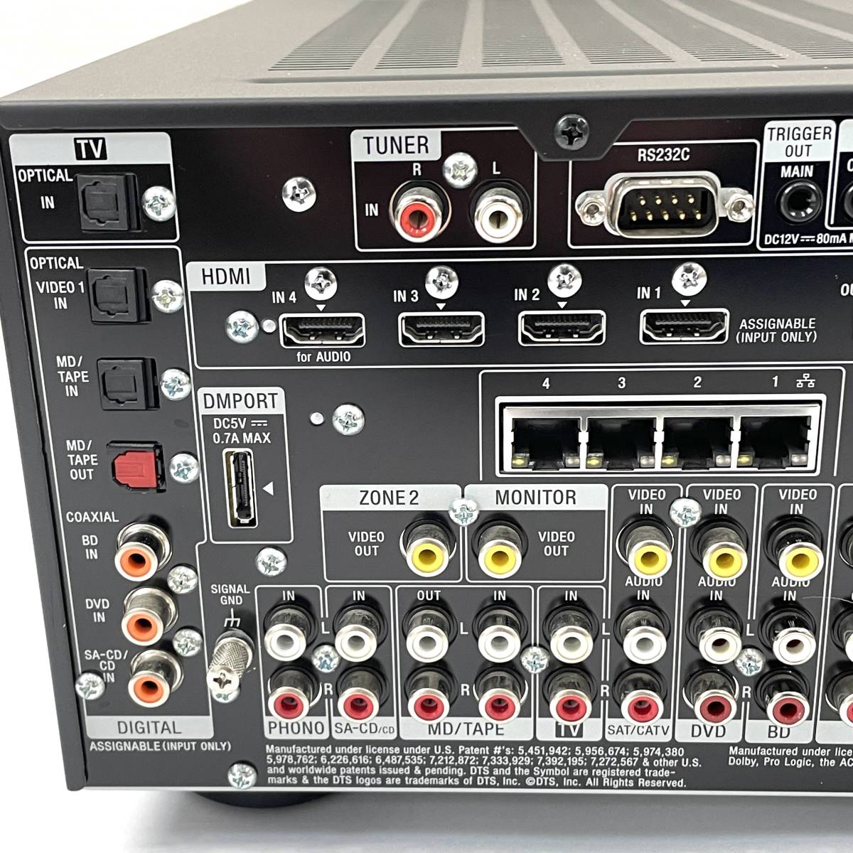 SONY AVアンプ TA-DA3600ES リモコン/説明書付き ソニー 北TO2_画像6
