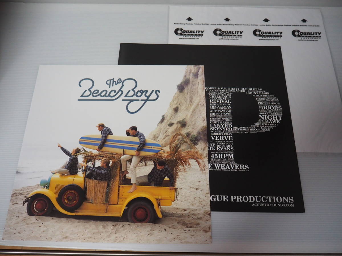 綺麗【高音質盤LP】THE BEACH BOYS / SHUT DOWN VOLUME２ 　　（Analogue Productions製 型番：APP-062）_画像3