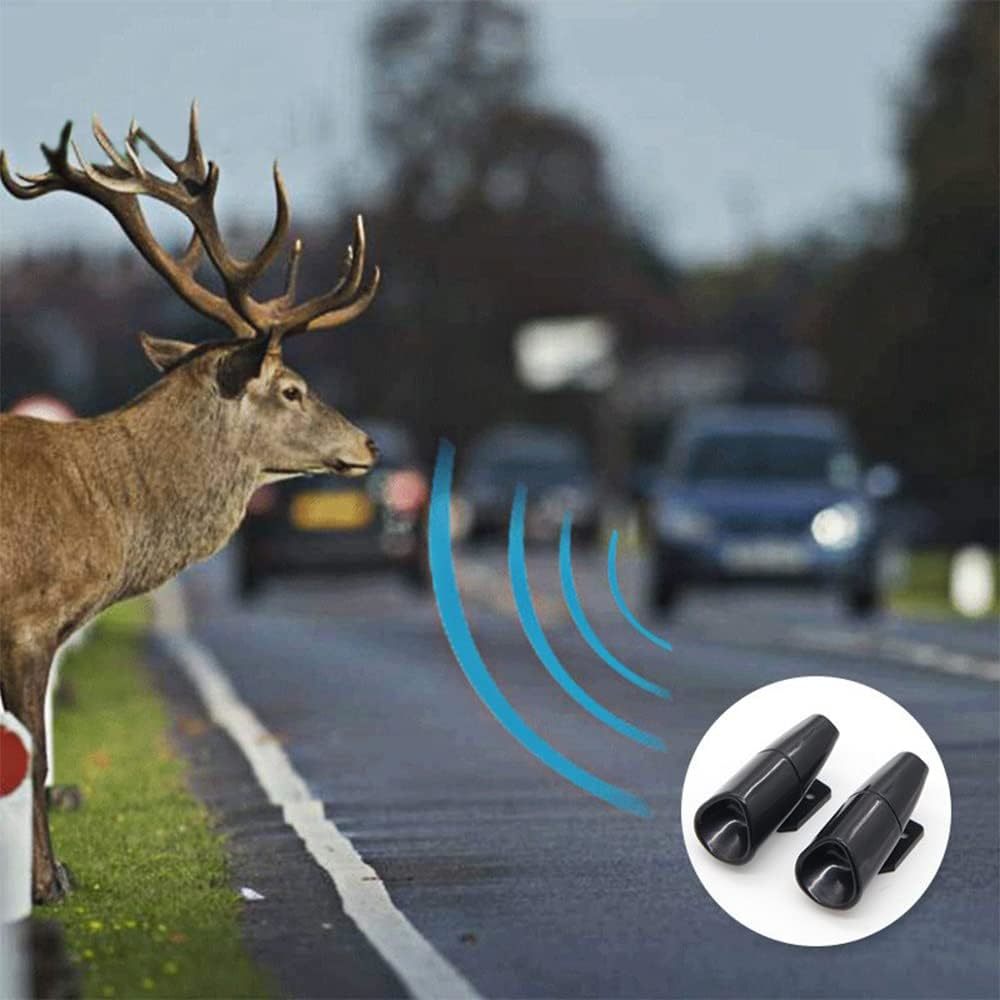B 鹿除け笛 4個入 笛の警告デバイス アラート 超音波デイアワーニング 鹿の衝突を避ける 鹿センサー 車 オートバイ鹿笛野生生物の画像6