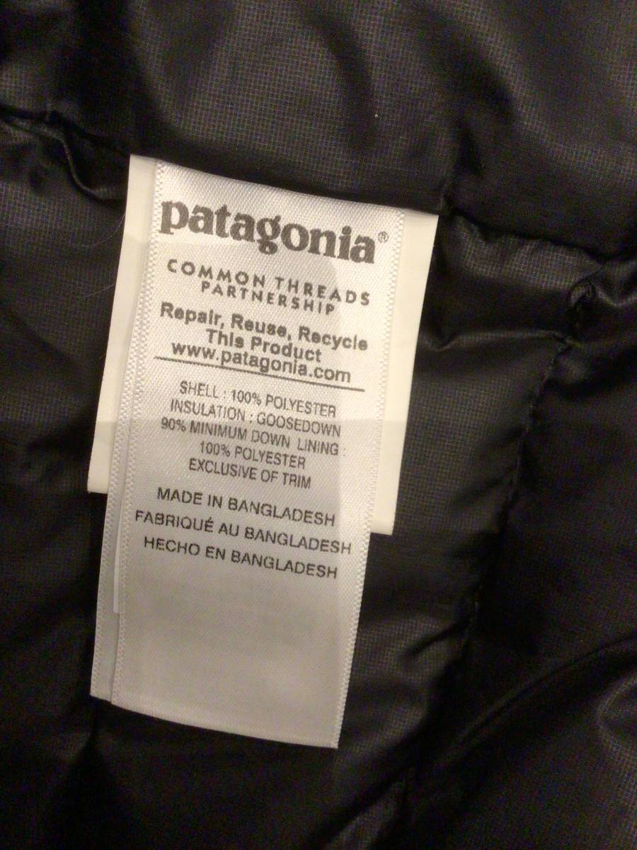 Patagonia パタゴニア　ダウン・セーター・フーディ　Mサイズ　ブラック_画像5