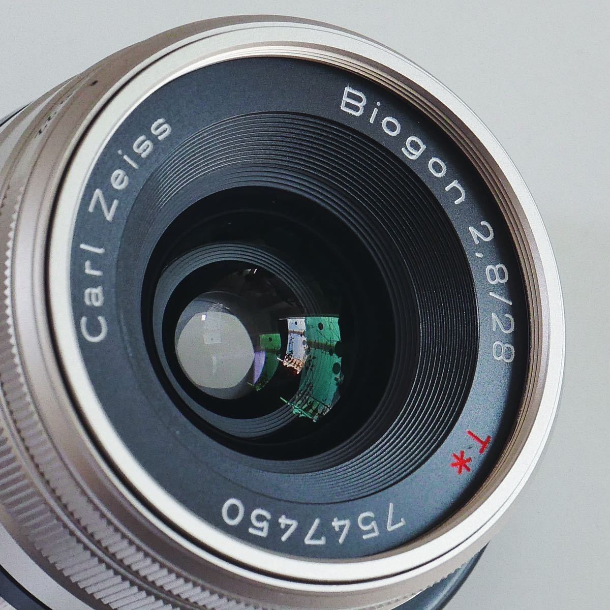 〈即決@ジャンク〉CONTAX コンタックス Carl Zeiss Biogon T＊ ビオゴン 28mm F2.8 カメラ レンズ_画像3