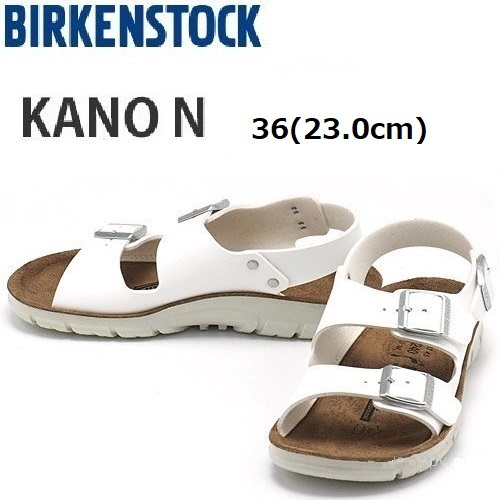 BIRKENSTOCK ビルケンシュトック KANO N ホワイト 23cm サンダル