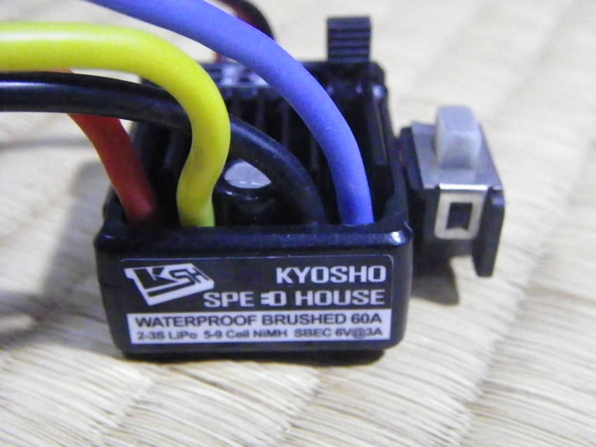 送料込み 京商 KA060-91W ブラシモーター用防水ESC Gシリーズ 送料込み 京商 KA060-91W ブラシモーター用防水ESC Gシリーズ