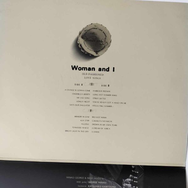 42902★美盤 柳ジョージ & レイニー ウッド/Woman and I ・２枚組_画像3