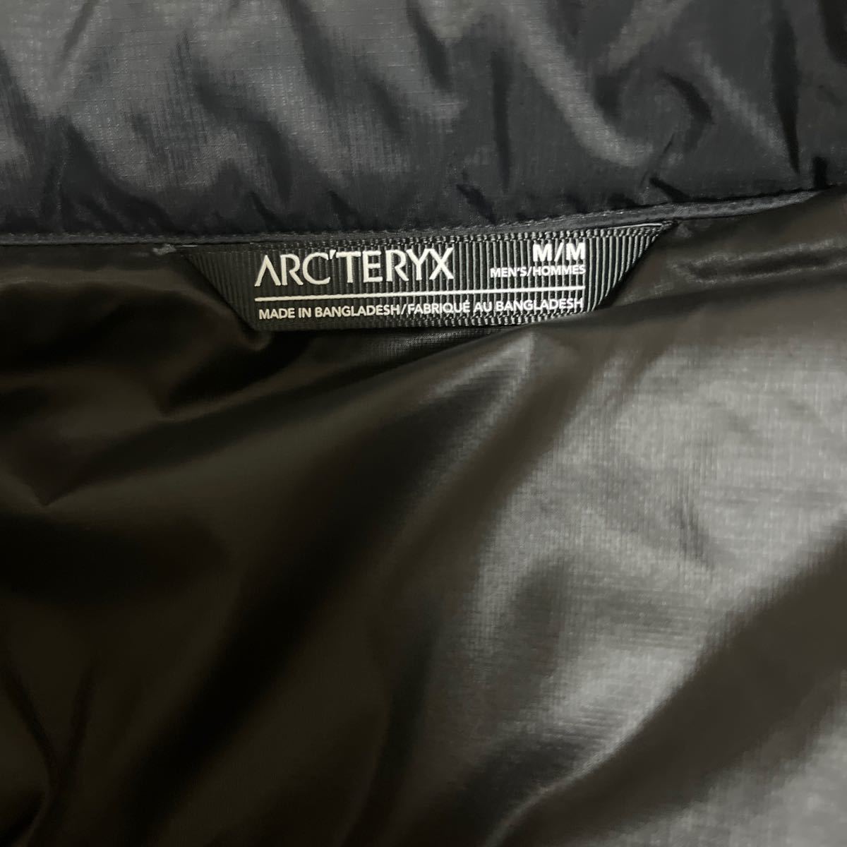 アークテリクス ARC'TERYXリコジャケット　RICO　JACKET Mサイズブラック黒_画像5