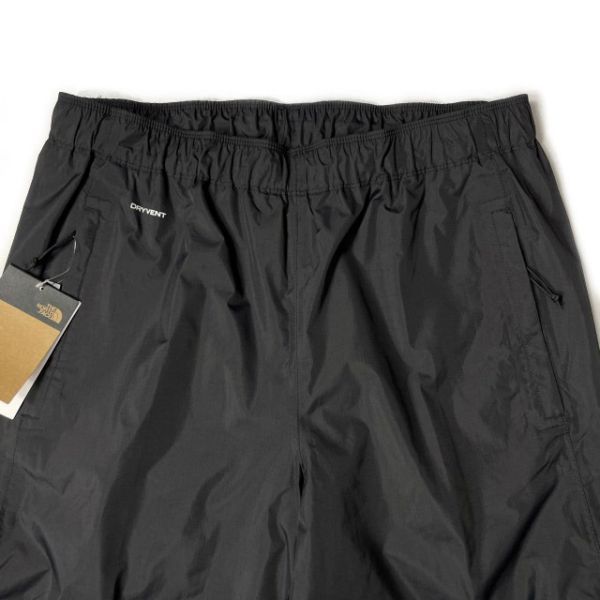 1円～!売切!【正規新品】THE NORTH FACE◆ANTORA RAIN PANTS スノーパンツ ロング US限定 DRYVENT 撥水 防水 スノボ(3XL/R)黒 190110-50_画像4