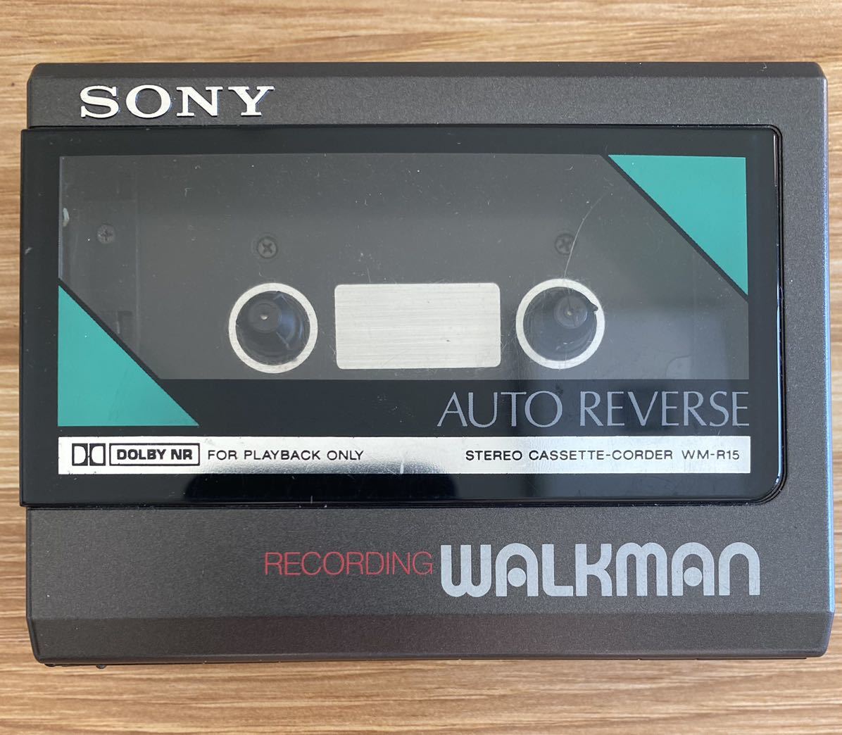 SONY/ソニー カセットウォークマン WM-R15 カセットレコーダー/プレーヤー 本体 中古 未ジャンク_画像1