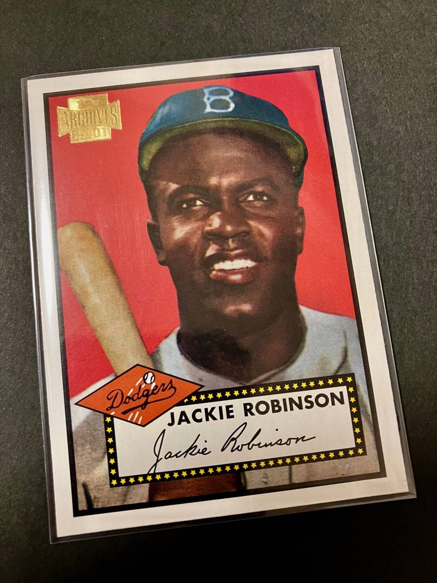 Jackie Robinson 2001 Topps Archives #312 Dodgers_画像1