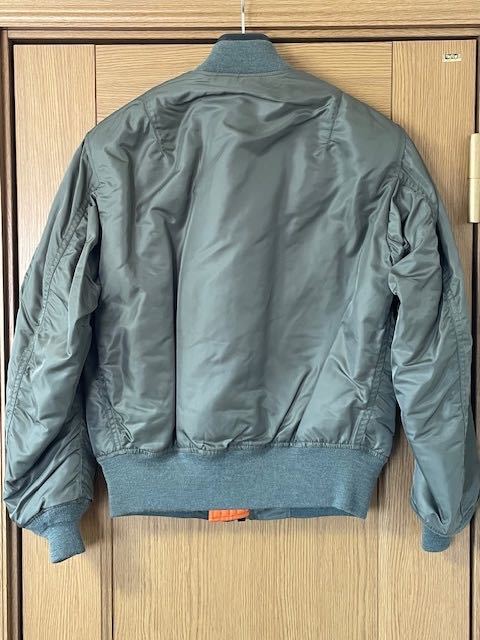 ◇半額スタート 美品USEDトイズマッコイ McQUEEN MA-1 Mサイズ/マックイーン ハンターモデル 縦ステッチ_画像2