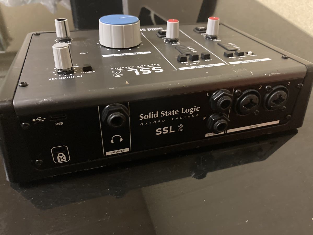 Solid State Logic SSL2 通電確認のみ　ジャンク品_画像2