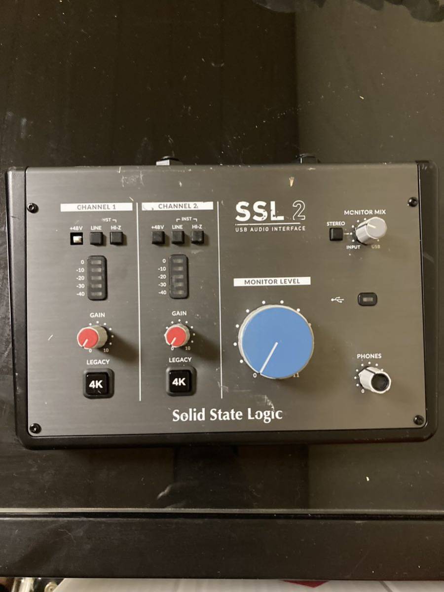 Solid State Logic SSL2 通電確認のみ　ジャンク品_画像1