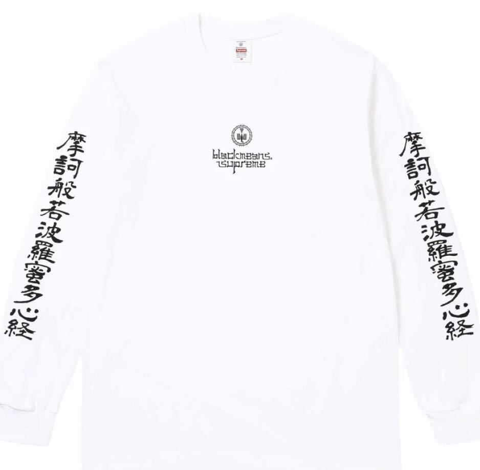 送料無料 XL 白 Supreme Blackmeans L/S Tee White 23FW シュプリーム ブラックミーンズ ロンT_画像1