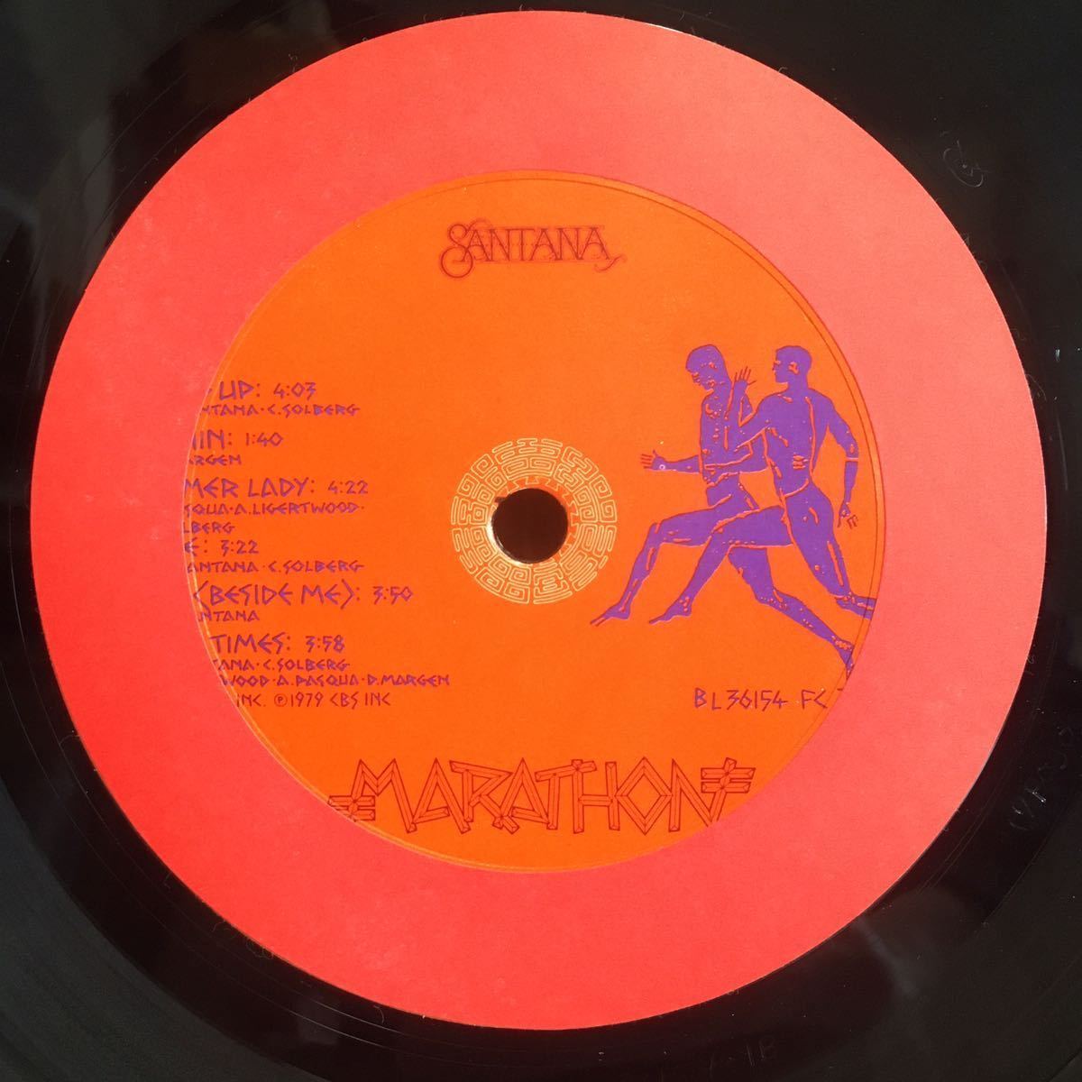 US LP / SANTANA (サンタナ) - MARATHON / Latin Rock Jazzy Soul Funk AOR /_画像4