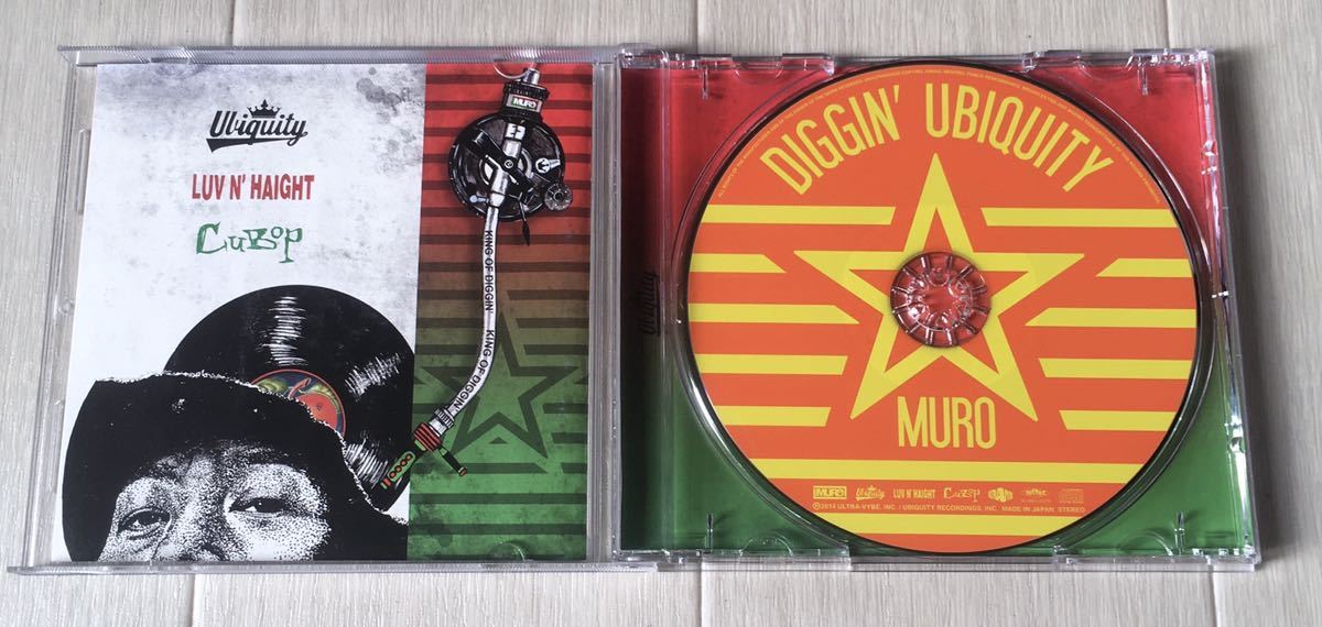 美品 帯付 MixCD / DJ MURO - DIGGIN’ UBIQUITY / Jazz Soul Funk Latin Rare Groove / XXXL_画像2