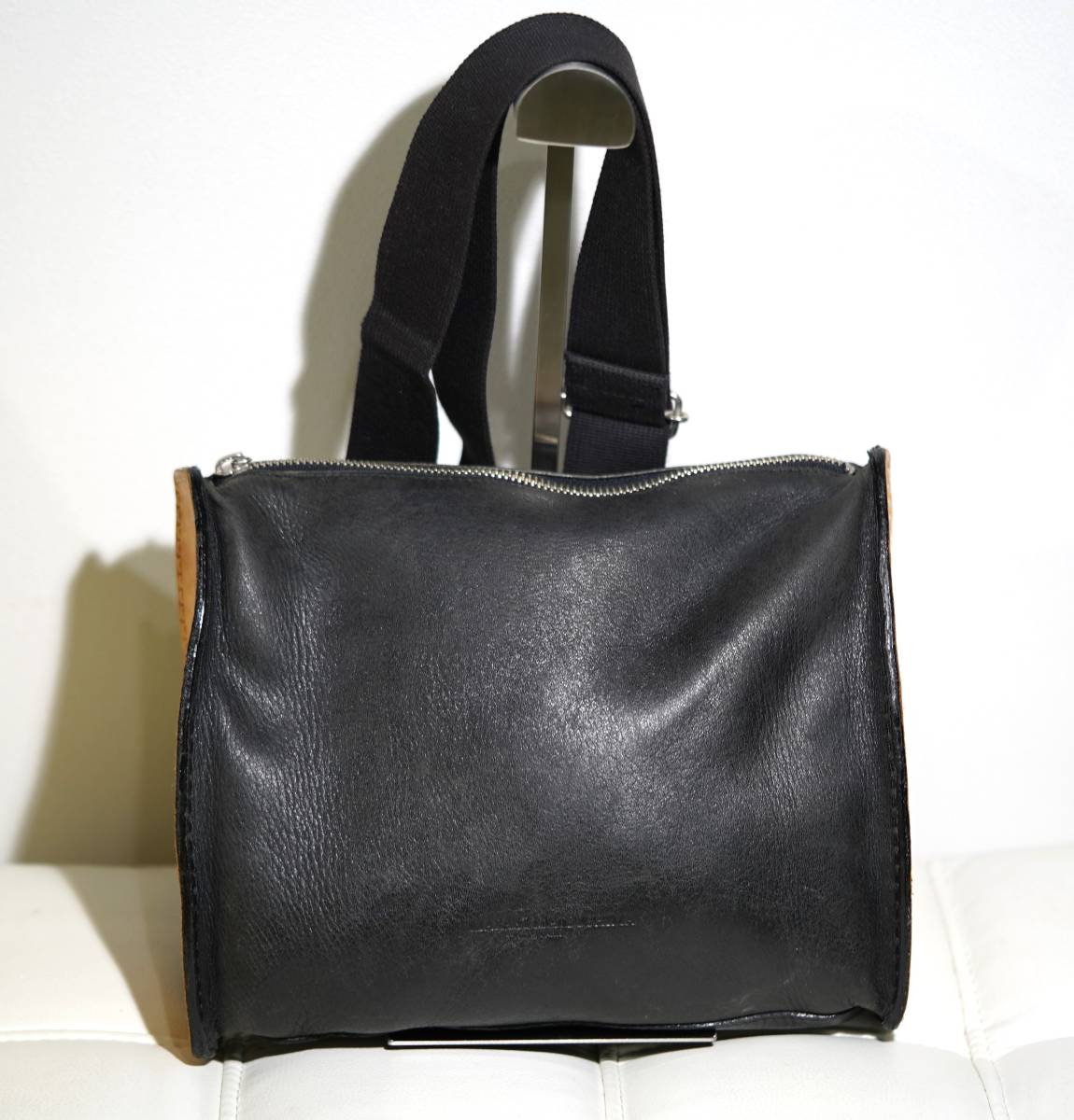 MASAKI MATSUSHIMA マサキ マツシマ ショルダーバッグ Black 黒 MASAKI MATSUSHIMA マサキ マツシマ ショルダーバッグ Black 黒