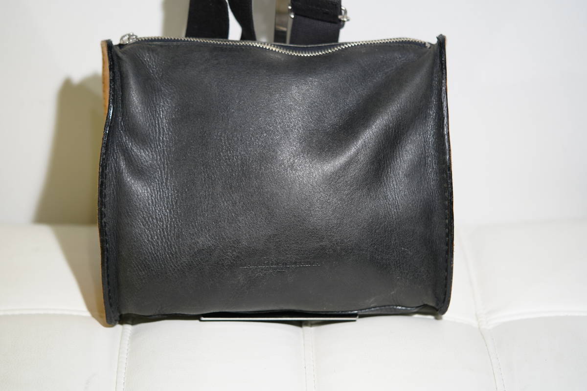 MASAKI MATSUSHIMA マサキ マツシマ ショルダーバッグ Black 黒 MASAKI MATSUSHIMA マサキ マツシマ ショルダーバッグ Black 黒