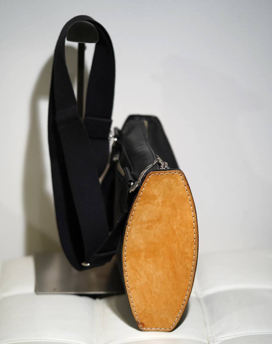 MASAKI MATSUSHIMA マサキ マツシマ ショルダーバッグ Black 黒 MASAKI MATSUSHIMA マサキ マツシマ ショルダーバッグ Black 黒