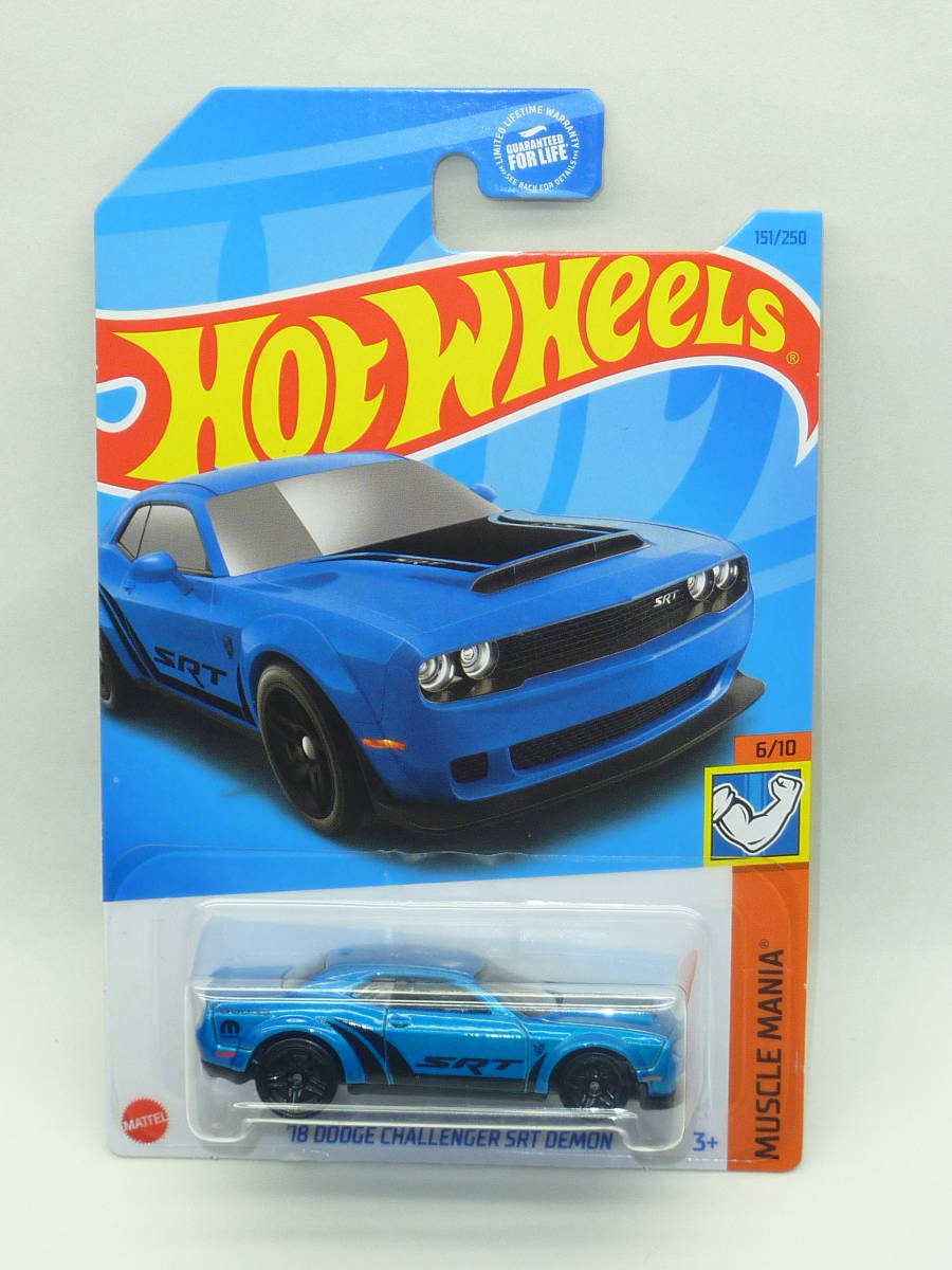 ◇ホットウィール Hot Wheels ダッジ・チャレンジャー '18 DODGE CHALLENGER SRT DEMON◆USガード_画像4