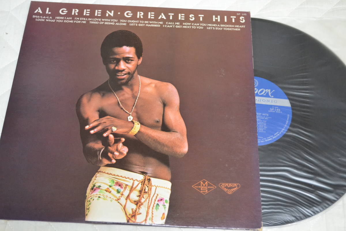 12(LP) AL GREEN Greatest Hits 帯なし日本盤 1975年の画像1