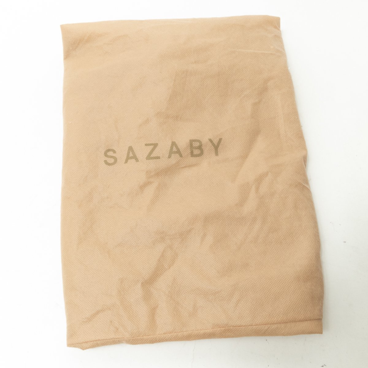 SAZABY サザビー 2WAY レザートートバッグ ショルダーバッグ 鞄 大容量 ファッション小物 服飾小物 革 無地 グレー 綺麗め カジュアル_画像10